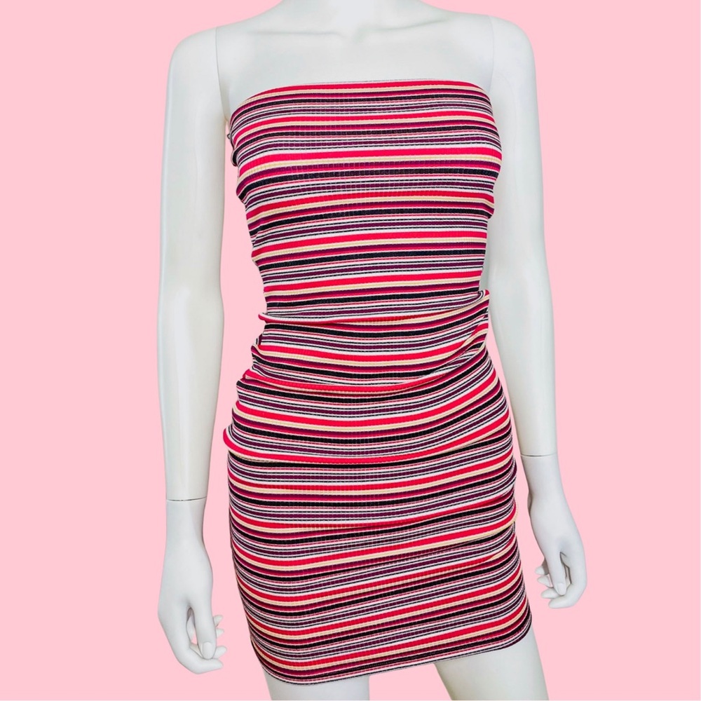 Red Stripped Dress